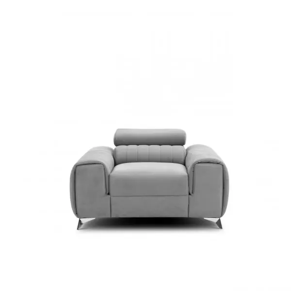 Fotoliu tapitat, 125x105x97 cm, Laurence 01, Eltap Bej / Nube 20 Premium