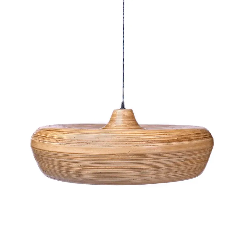 Plată sigură Abajur din bambus Bengkulu 60 x 19 cm