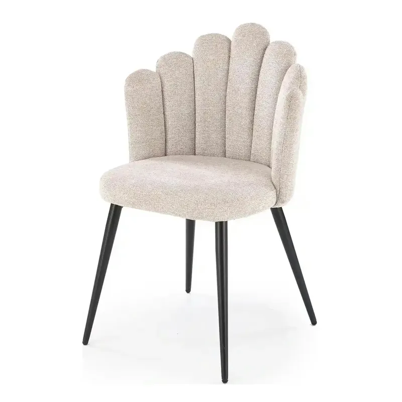 Preferatul clienților Scaun K552, bej/negru, stofa clasica/metal, 53x53x83 cm