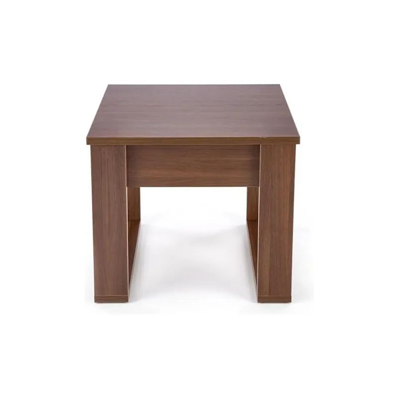 Discount Masuta NEA KWADRAT, nuc inchis, PAL furniruit, 60x60x52 cm
