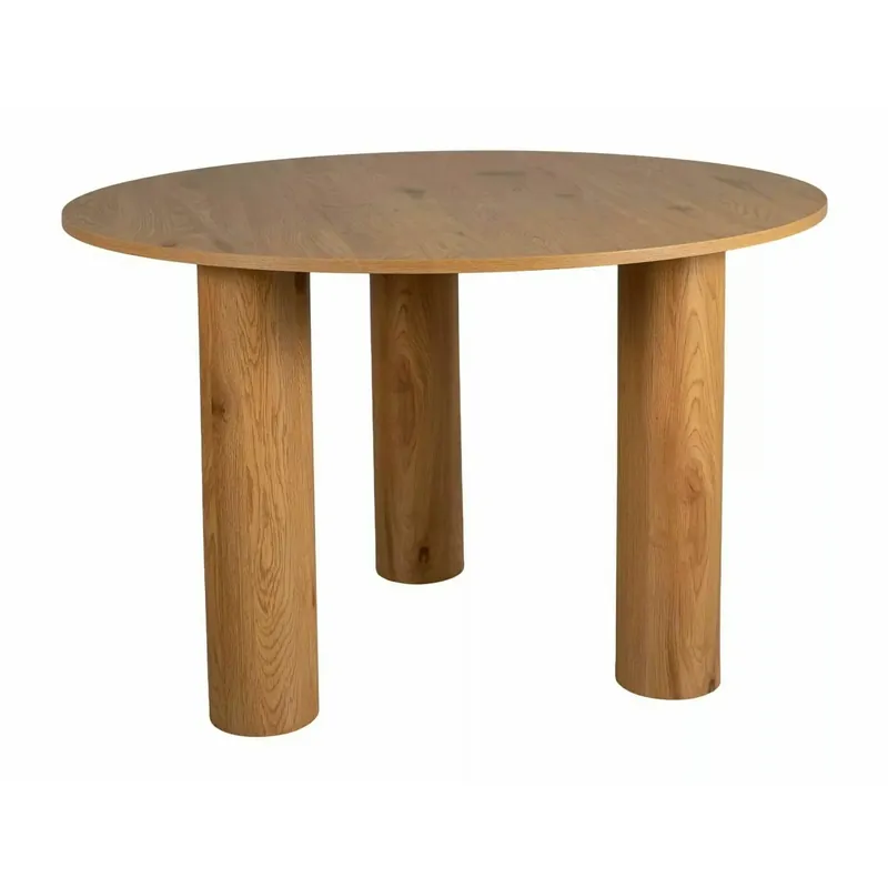 Reduceri Masă MONTANA, stejar, furnir/MDF, Ø120x76 cm