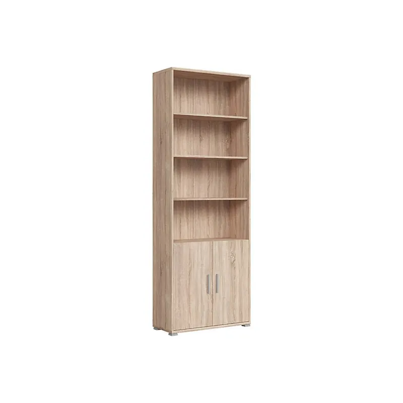 Cumpără acum Biblioteca OFFICE, stejar sonoma, PAL laminat, cu 2 usi, 79x35x221 cm