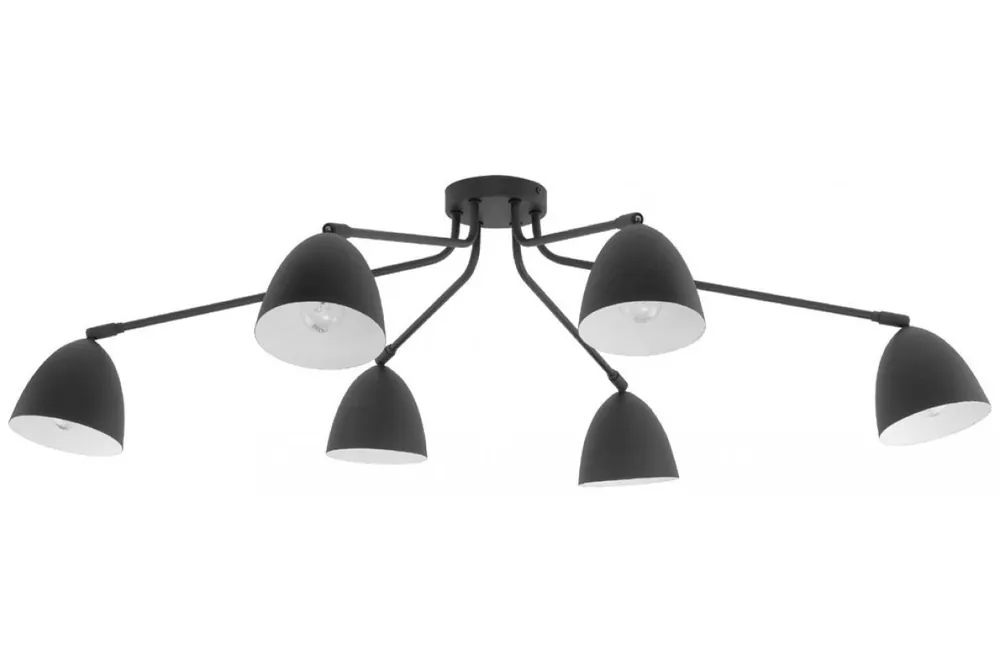 Lampa de tavan LORETTA Negru 2486 Chilipir