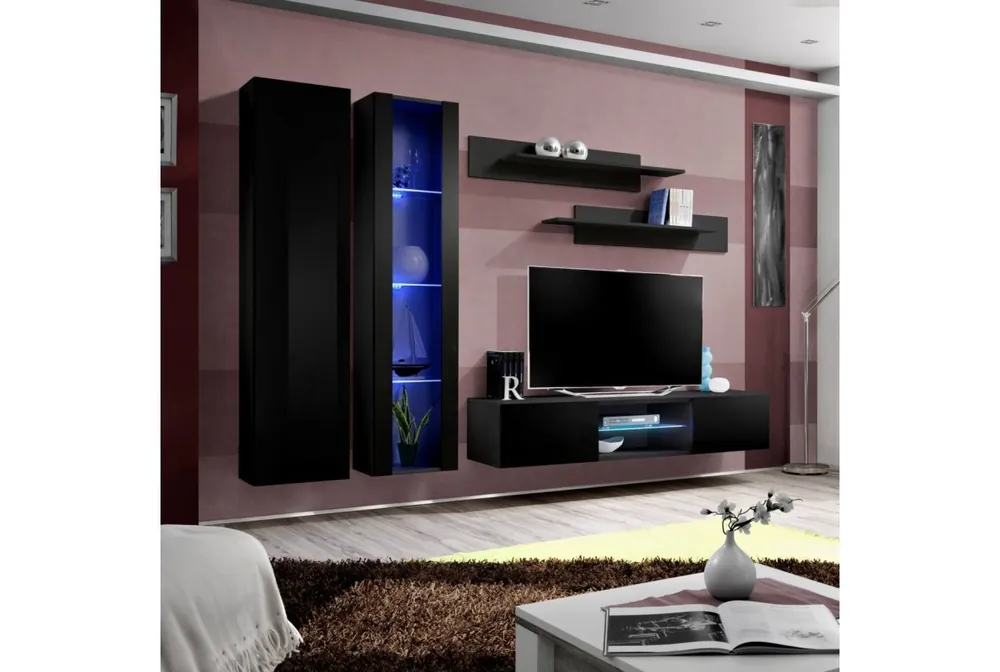 Promoție Living FLY O 23 ZZ FY O4 Genarom AM Negru / Negru Lucios