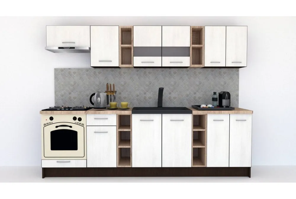 Cumpără acum Bucatarie MARINA NEW 280 B Wenge / Decor 8508