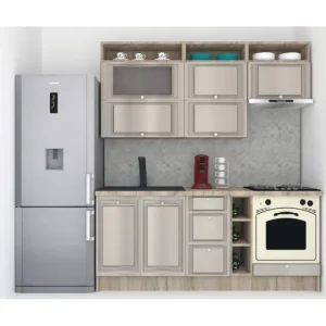 Reducere extra Bucatarie LEEA ART FRONT MDF SPARX 200 K002 / decor 227