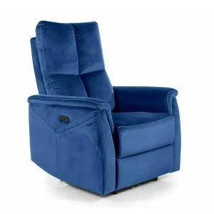 Plată sigură Fotoliu recliner Detroit 535 (Albastru)