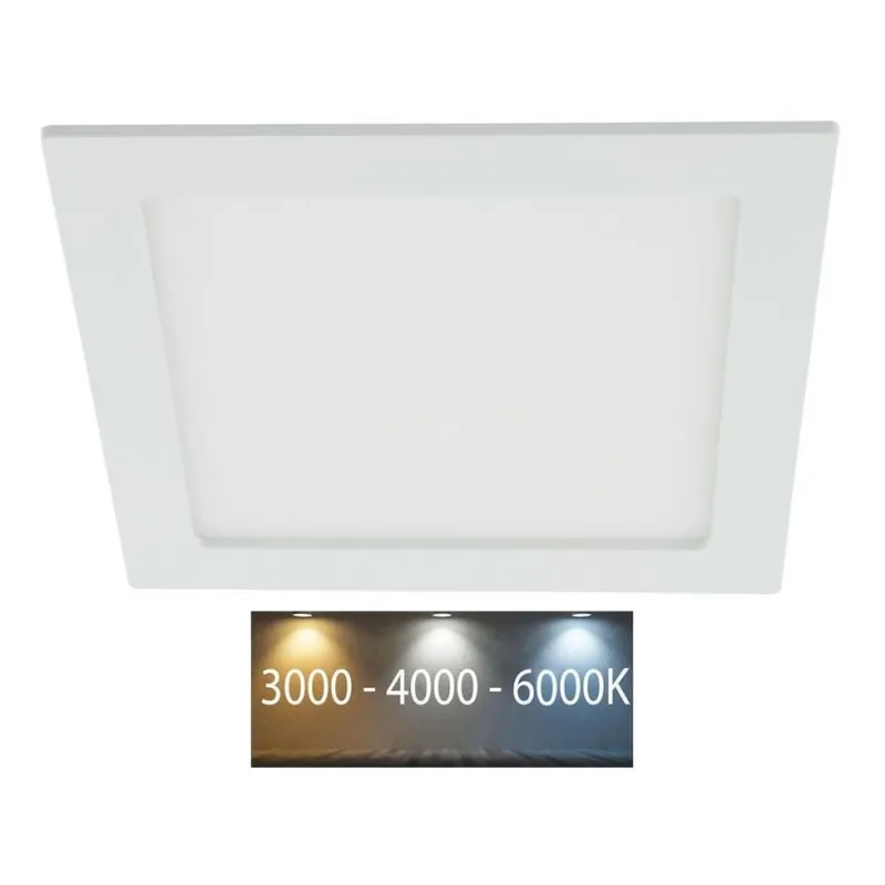 Ofertă specială Plafonieră LED încastrată pentru baie LED/18W/230V 3000/4000/6000K IP44