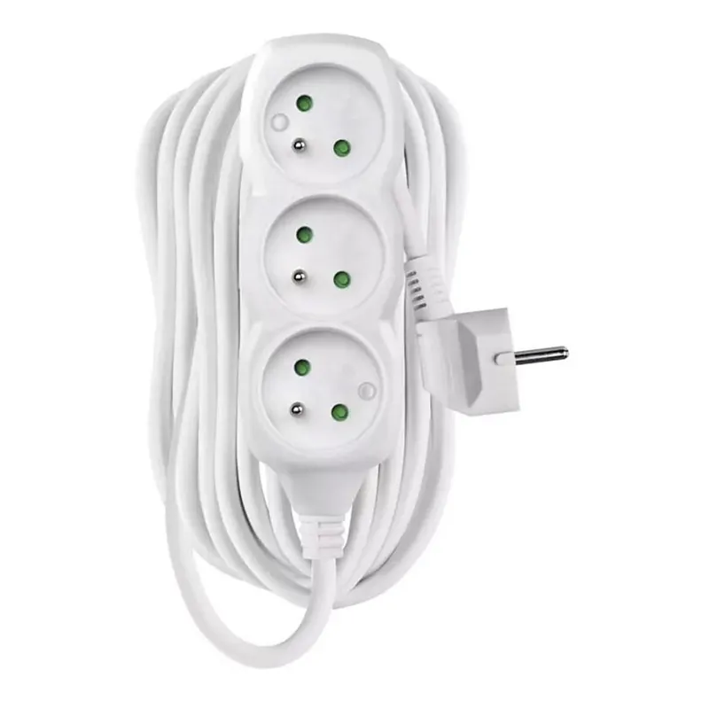 Reducere extra Prelungitor 3Z 10m alb