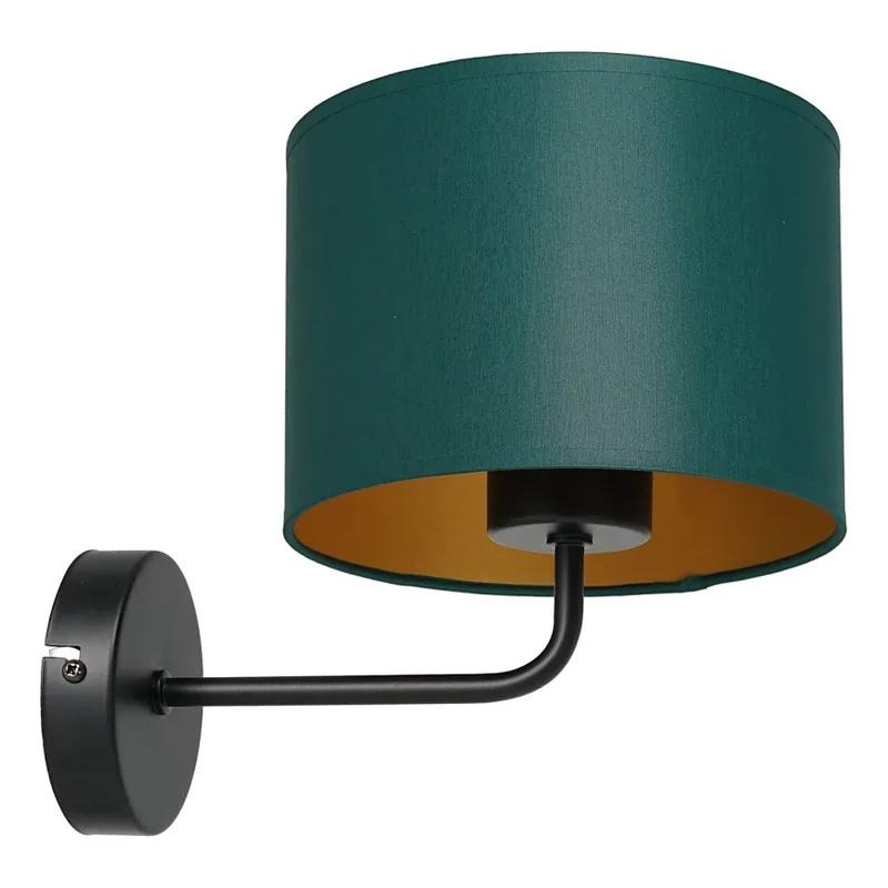 Lampă de perete ARDEN 1xE27/60W/230V verde/auriu Chilipir