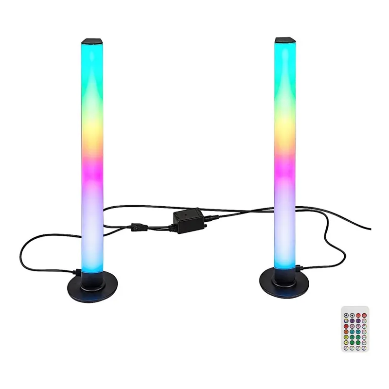 Promoție SET 2x lampă LED RGB dimabilă de masă Rabalux PACO LED/5W/5V + telecomandă