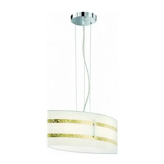 Ofertă specială Trio - Candelabru suspendat pe cablu NIKOSIA 2xE27/40W/230V auriu