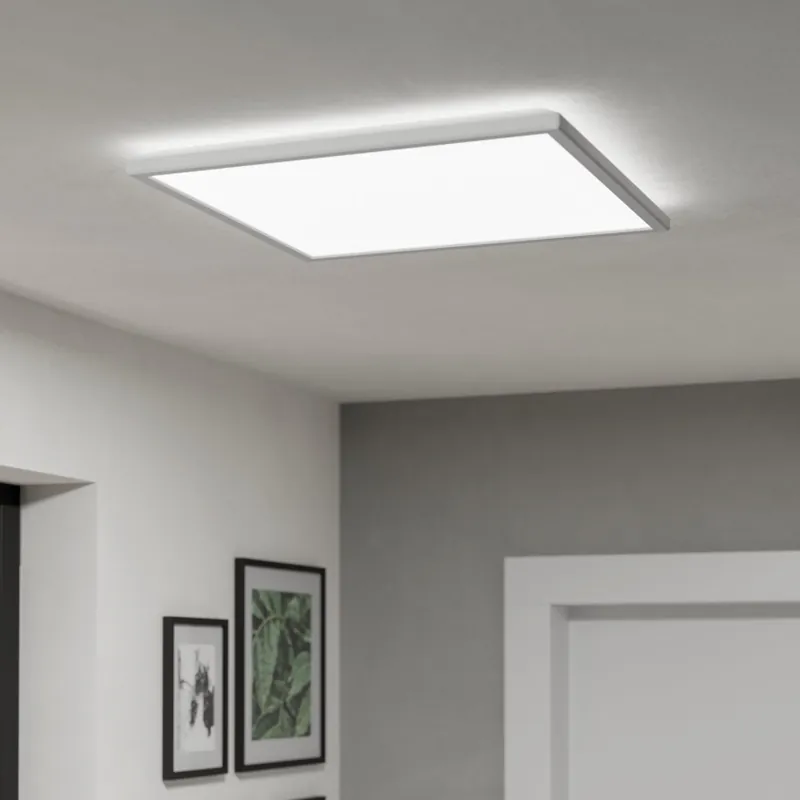 Livrare expres Plafonieră LED de exterior Eglo LED/17W/230V 2700/4000/6500K 50x50 cm IP44 alb