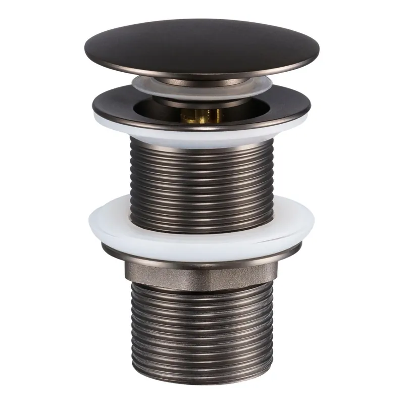 Lichidare de stoc Ventil de lavoar COMAD CLICK-CLACK T201GG-3 CLICK-CLACK d. 7 cm gri