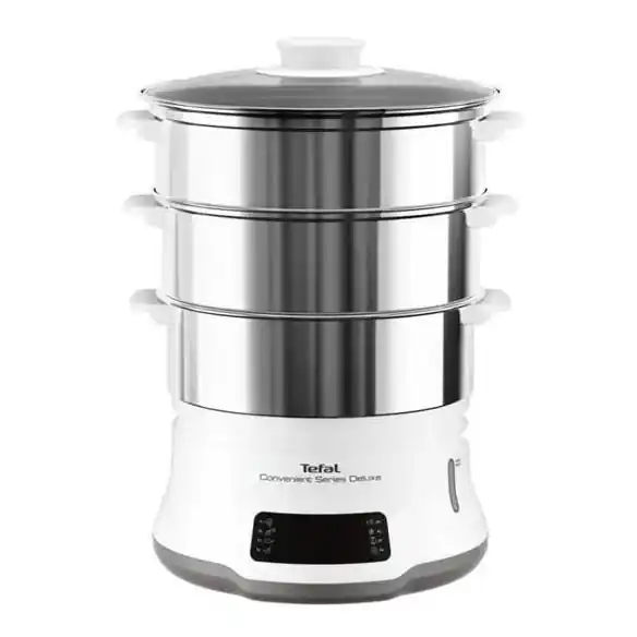 Aparat de gătit cu aburi Tefal CONVENIENT SERIES DELUXE 9l 900W/230V oțel inoxidabil Super ofertă