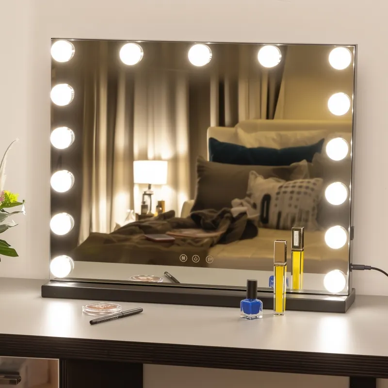 Vezi acum Oglindă LED dimabilă pentru machiaj Brilagi HOLLYWOOD LED/15W/230V 3000/4000/6500K