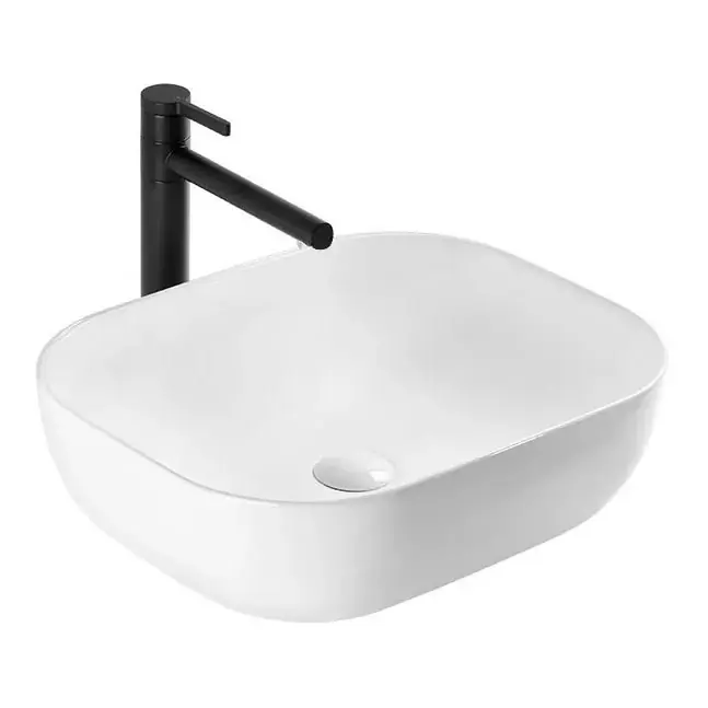 REA-U6521 - Lavoar pentru montare pe blat BELINDA 33,5x46,5 cm ceramică/alb lucios Plată sigură