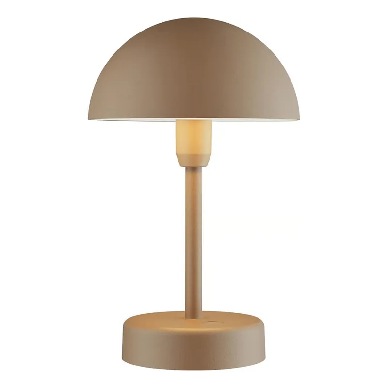 Plată securizată Nordlux - Lampă de masă LED reîncărcabilă, reglabilă, de exterior ELLEN LED/2,8W/3,7V 2200 mAh IP44 maro
