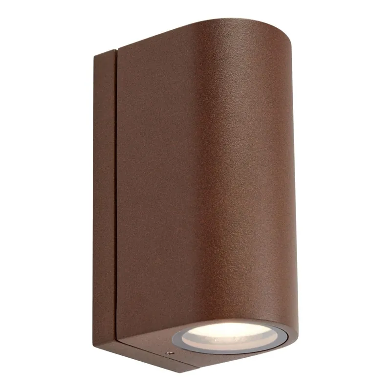 Markslöjd 109111 - Aplică de perete LED pentru exterior ALOR, reglabilă, 2xLED, 4,9W, 230V, IP65, maro Discount