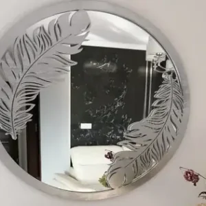 Oglinda LO2120 silver Ø90 Ultima șansă
