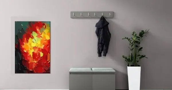 Ultima șansă Cuier Hol Max 5, Grafit/ Verde - Trinity 21