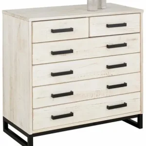 Comoda cu sertare Bea alba 80/39/78 cm Vezi acum