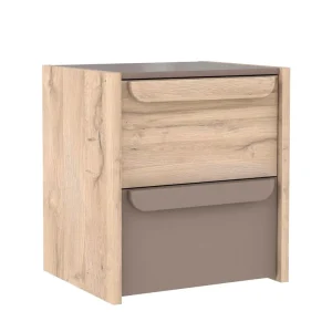 Noptiera cu 2 sertare 49/41/55 cm Discount