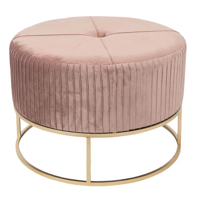 Noutate Hocker golden roze 60/42 cm​​