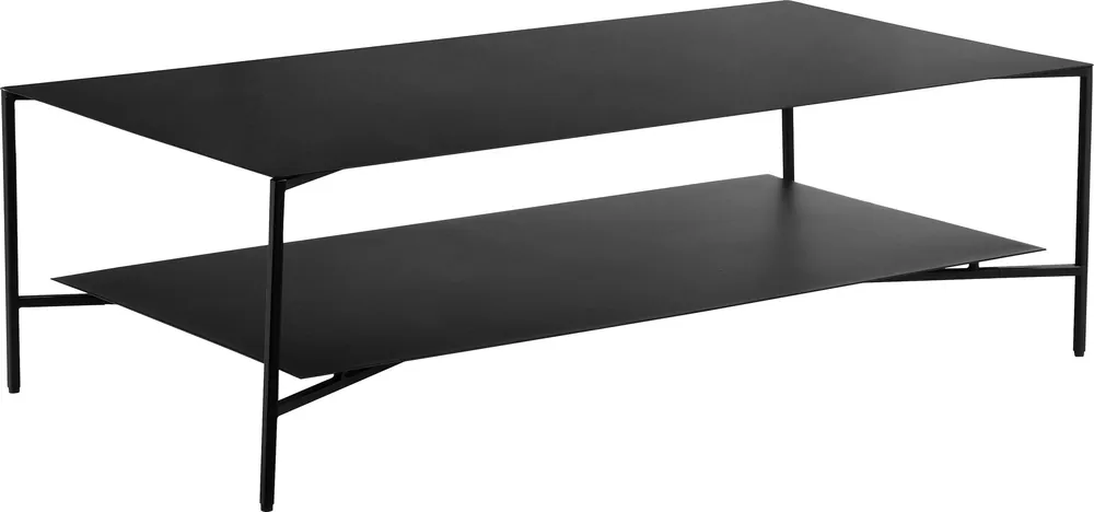 Masuta de cafea Osterville neagra 115/55/35,2 cm Plată securizată
