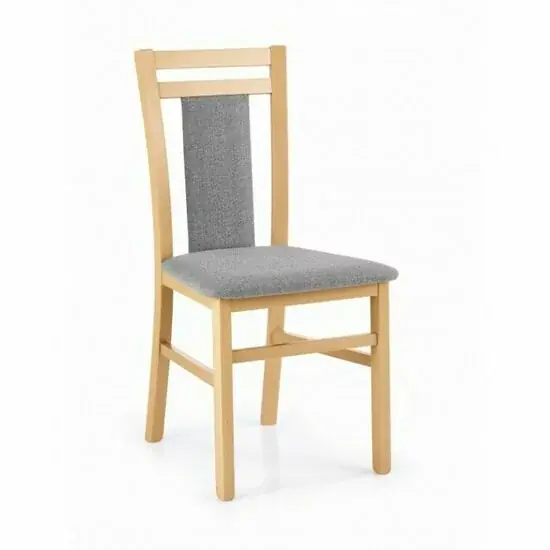 Ofertă specială Scaun Hubert 8, structură rezistentă, lemn masiv, 45x51x90 cm, stejar miere / Inari 91